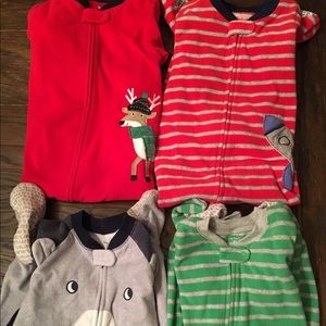 Carter’s Boys Fleece Pajamas Size 2T